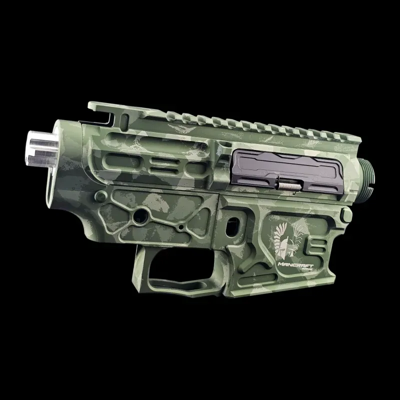 Mancraft CNC · Set de receivers AR15 Tactical Splash Camo