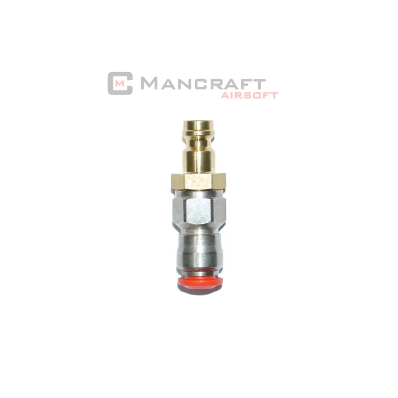 Raccord QD EU mâle vers plug-in 6 mm