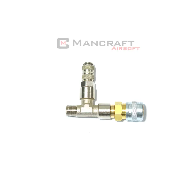 Adaptateur 3 voies QD US / micro QD / 1/8"