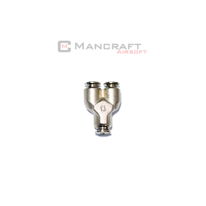 Répartiteur Y 3 voies pour tuyau 4 mm